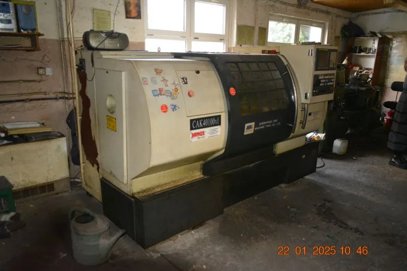 Tokarka CAK 4010V1 CNC 2006 - Sprzedaż przez Urząd Skarbowy w Zgierzu - zdjęcie 1