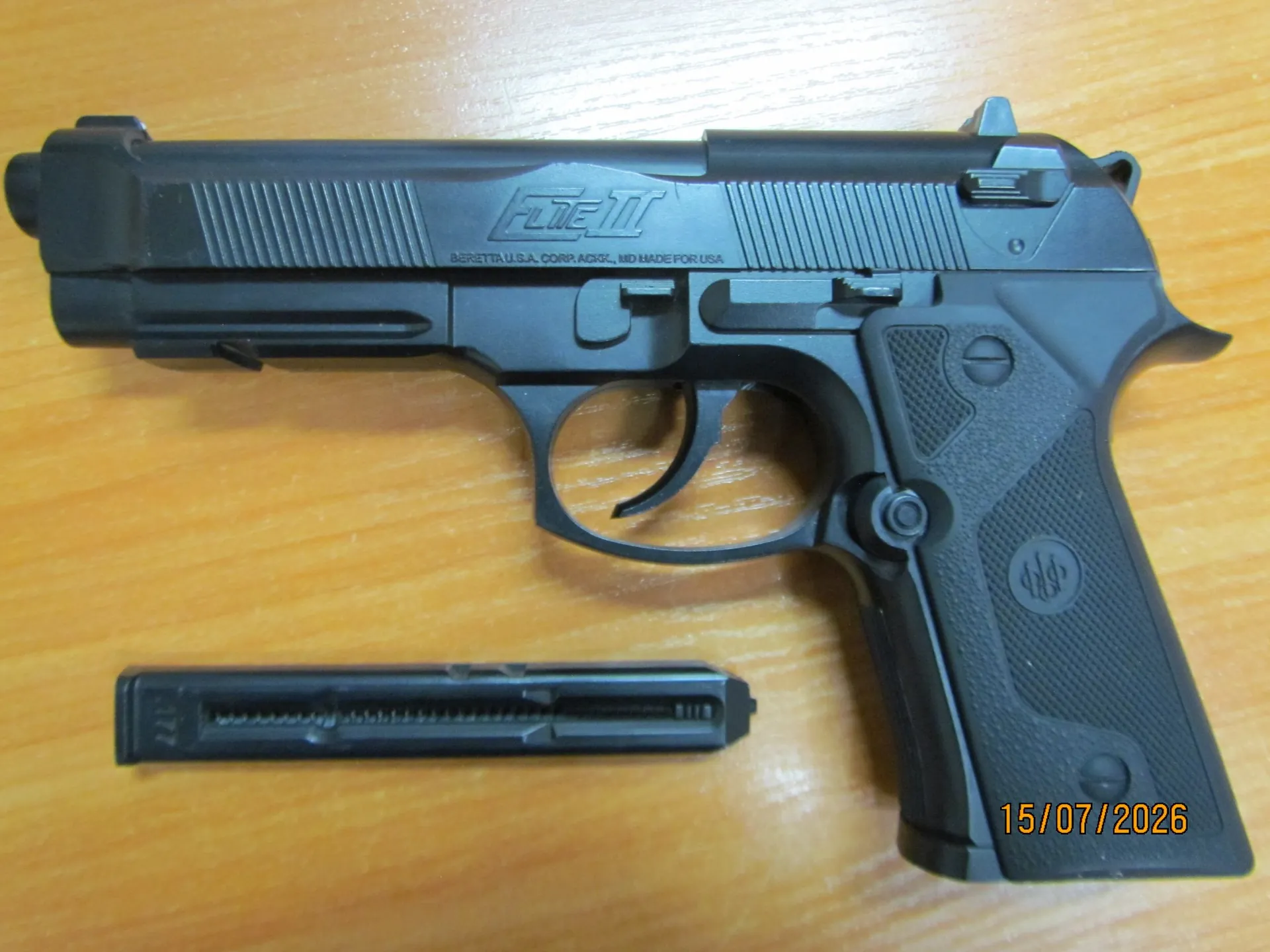 Pistolet pneumatyczny Umarex Elite II Beretta - Sprzedaż przez Urząd Skarbowy w Sieradzu - zdjęcie 1