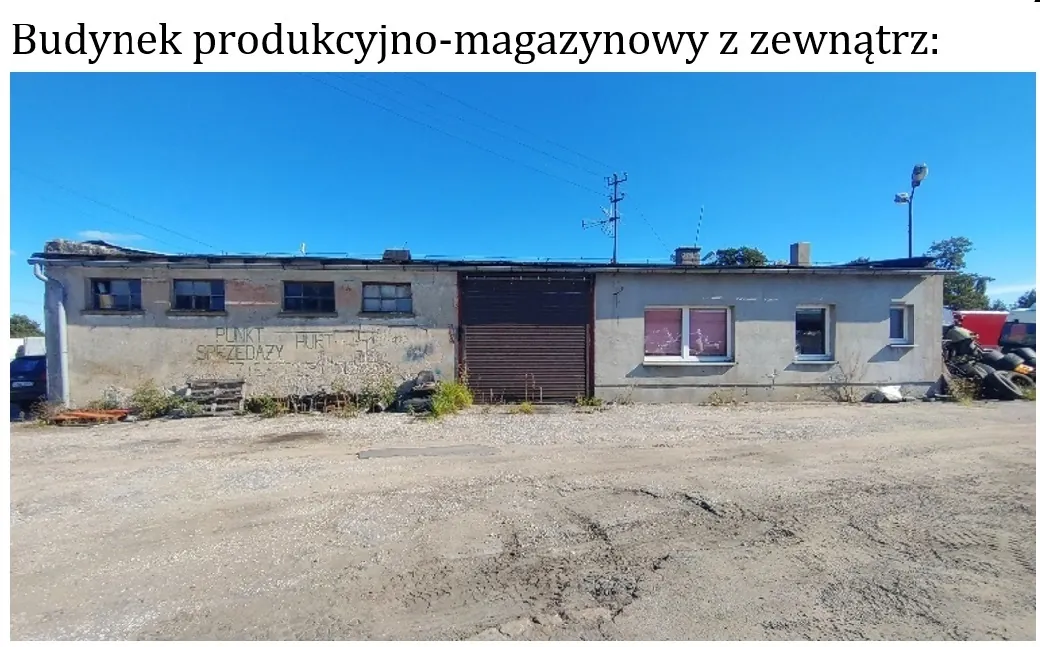 Hala 1618 m² Szubin, Jana Pawła II - zdjęcie 1