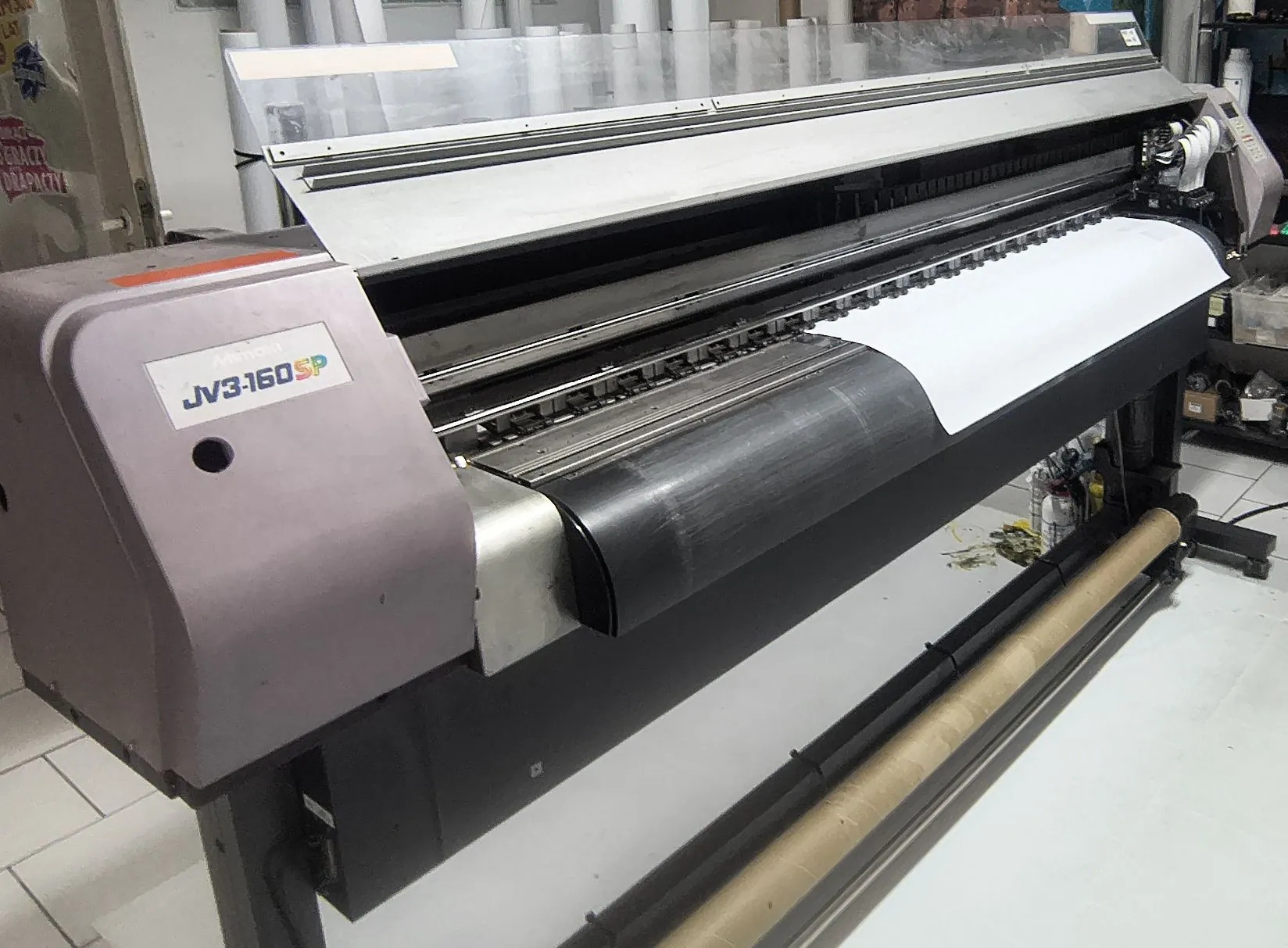 Drukarka fotograficzna MIMAKI JV3-160SP - Sprzedaż przez Drugi Urząd Skarbowy w Rzeszowie - zdjęcie 1